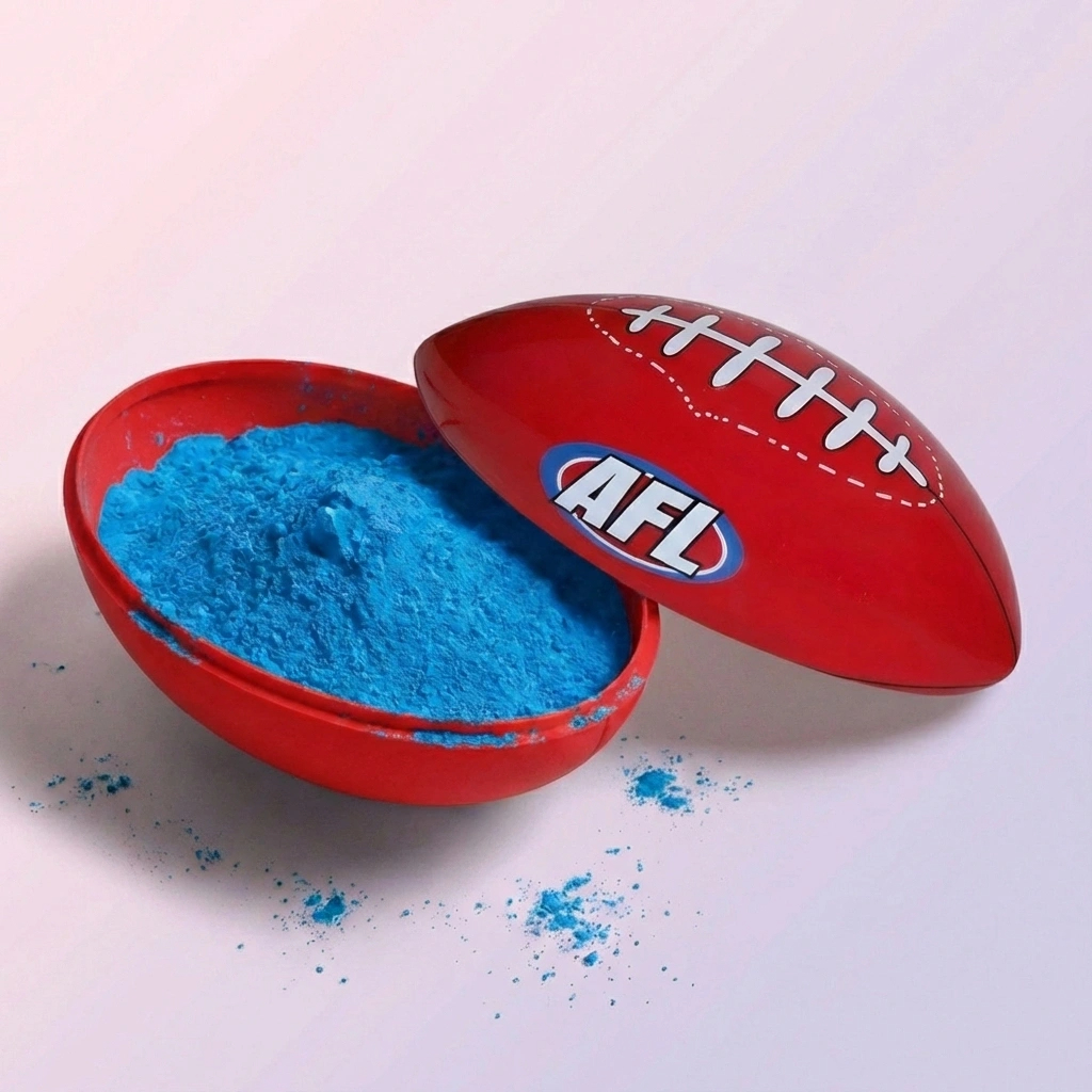 AFL Rugby Ball Gender Reveal - Image 2