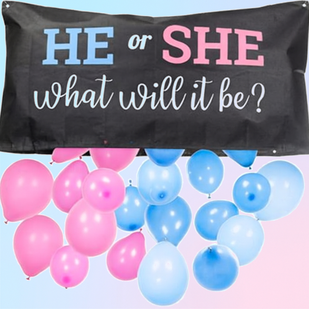 Gender Reveal Balloon Drop Bag