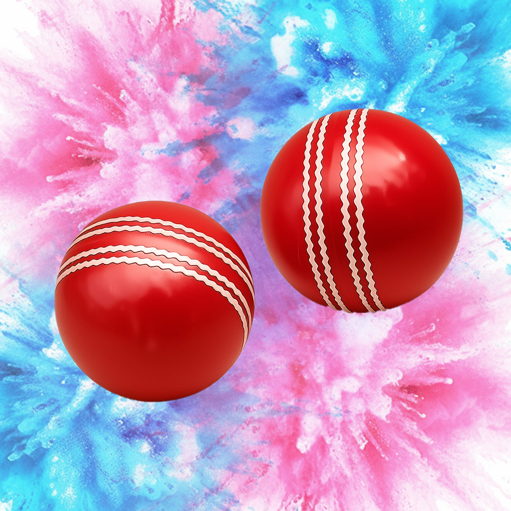 Gender Reveal Cricket Ball