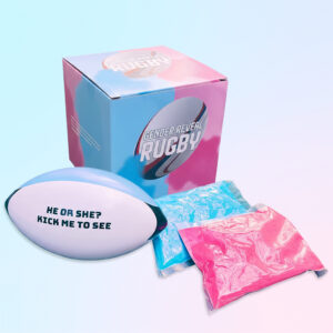 Gender Reveal Rugby Ball