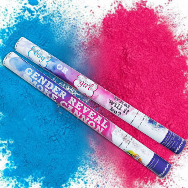 Gender Reveal Smoke Cannon (Sold as a pair)