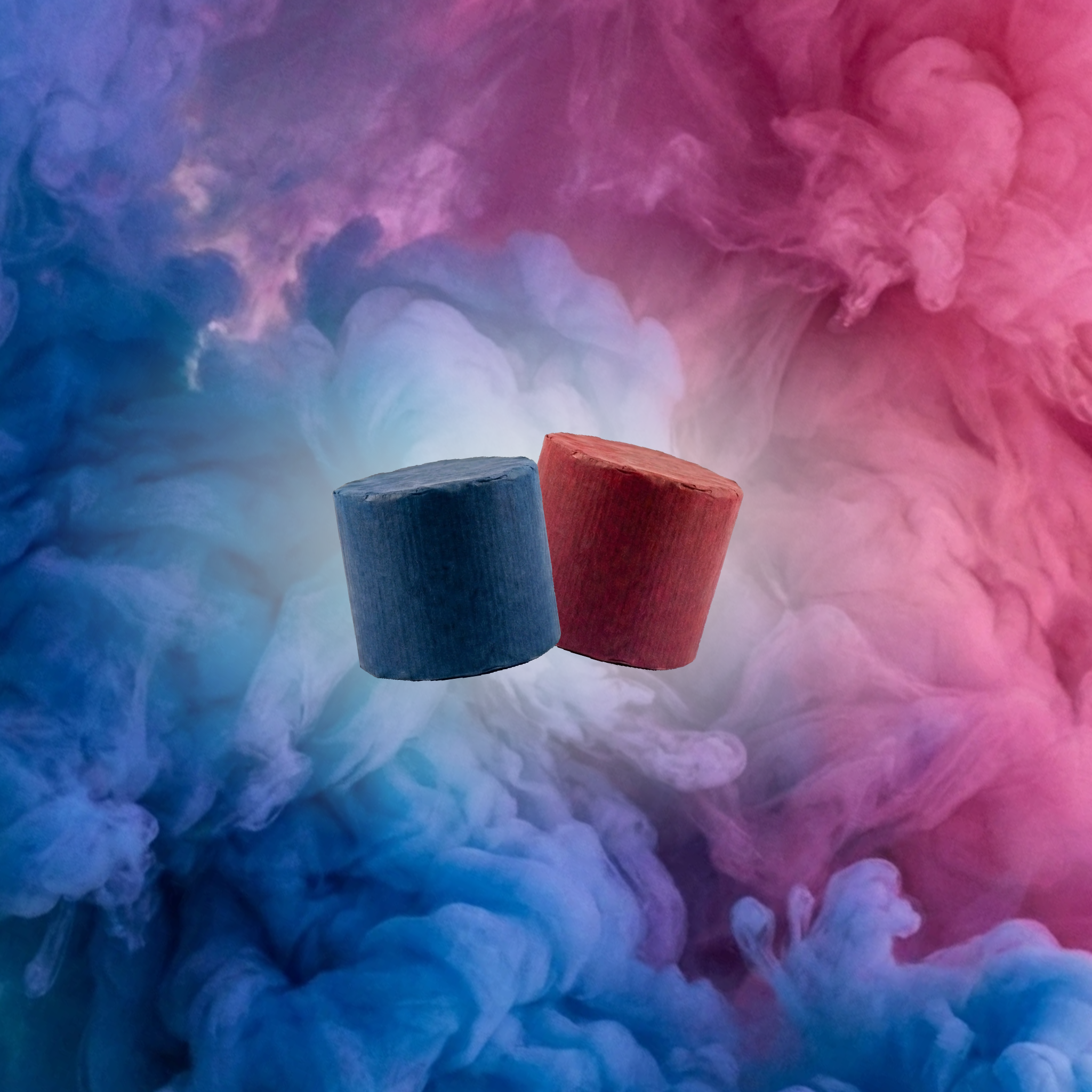 Gender Reveal Smoke Fog Cake